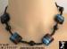 Art Glass Necklace Set: Art Glass Jewelry, Glass Beads