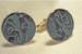 Unusual Shakespeare Verdegris Cufflinks