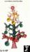 Christmas Tree Pin: Colorful Christmas Tree Pin with Dangles