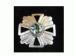 Vintage Mexican Stylized Sterling Silver 925 & Abalone Brooc