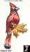 Cardinal Pin: Christmas Cardinal Bird Pin, Cardinal Bird