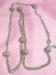SET Signed Sarah Coventry Silver Tone Chains Necklace/Bracel