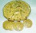 Greco-Roman Style Coin Brooch