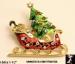 Christmas Sleigh Christmas Tree Pin: Christmas Sleigh Brooch