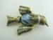 Damescene Toledo Spain Bird Pin