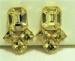 Sparkling Pair of Jonquil Rhinestone Earrings