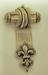 Victorian Fleur de Lis Watch Pin