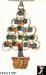 Christmas Tree Pin: Rhinestone Prong Set Christmas Tree Pin