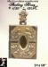 Locket: Vintage Book Locket, Sterling & Gold Book Locket
