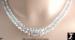Crystals: Victorian Rock Crystal Faceted Beads Necklace