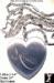 Heart Locket: Huge Early Sterling Heart Locket Chain