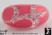 Lucite Rhinestone Ring 2 Tone Pink | Plastic Rhinestone Ring