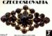 Czech Brooch: Vintage Czech Simulated Garnet Pin, Czech Pin