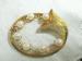 Signed Catamore Real Pearls Vintage GF Pin / Brooch