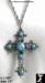 Native American Style Cross Pendant Necklace: Vintage Cross
