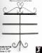 Earring Organizer: 3 Tier Earring Holder Display Stand ST