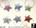 Toe Rings: Rhinestone Star Stretch Toe Rings, Star Toe Rings