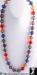 Beads Necklace: Colorful Long Acrylic Beads Vintage Necklace