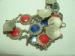 Vintage Silver and Enamel Belt