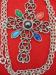 Large Fancy Work Signed Avon Cross Pendant/Necklace