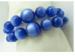 Blue Vintage Moon Glow Lucite Wrap Bracelet