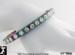 Bangle Bracelet | Rainbow Plastic Rhinestone Bangle Bracelet