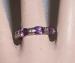 Vintage Sterling and Amethyst Ring