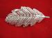 Sterling Silver Dainty Filigree Leaf Pin/Brooch