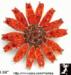 Daisy Brooch: Vintage Rhinestone Daisy Flower Pin Brooch