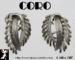 Coro Earrings: Vintage Silver Tone Coro Clip Earrings