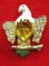 Enamel &Topaz  Rhinestone Eagle Bold Bird Brooch / Pin