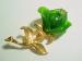 Beautiful Jade Rose Brooch