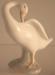 Lladro -- Goose Preening Head Back Figurine