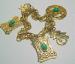 Vintage Oriental Style Charm Bracelet
