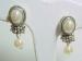 Silver and Pearl Earrings