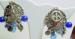 Vintage Charm Earrings - Fleur de Lis