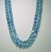 Beautiful Blue Crystal Necklace and Earrings