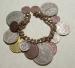 Multi-National Coin Bracelet