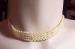 Beautiful pearl Choker Necklace - Dog Collar
