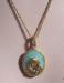Enamel Mother Mary Locket - Vatican Collection