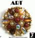 Vintage Brooch: ART Vintage Rhinestone Pin Pendant