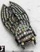 Cicada Brooch: AB Clear Rhinestone Cicada Pin, Bug Pin