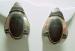 Vintage Mexican Sterling Earrings - Onyx