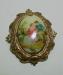 Very Pretty Portrait Courting Brooch - Germany