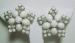 Snow White Rhinestone Star Earrings