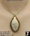 Fleur d'Lis Pendant Neckace Earrings Set: Fleur d'Lis