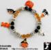 Halloween Jewelry:  Halloween Stretch Charm Bracelet