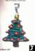 Christmas Tree Pendant: Dichroic Glass Christmas Pendant