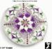 Mirror: Purse Accessory Mirror, Jeweled Enamel Purse Mirror