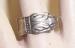 Silverplate Spoon Ring by Holmes and Edgewards - Acanthus